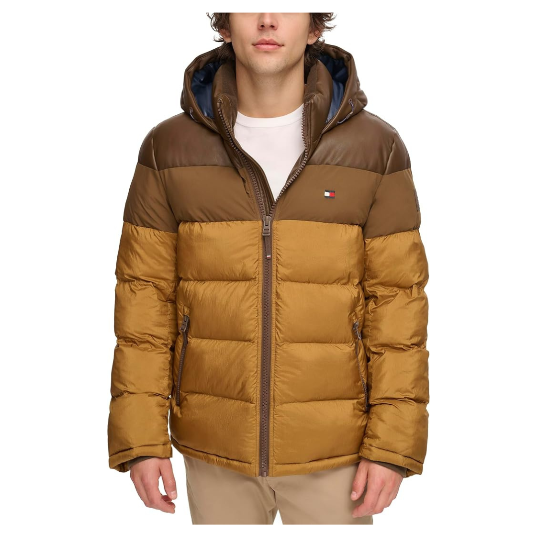 Tommy Hilfiger Men's Hooded Puffer Jacket