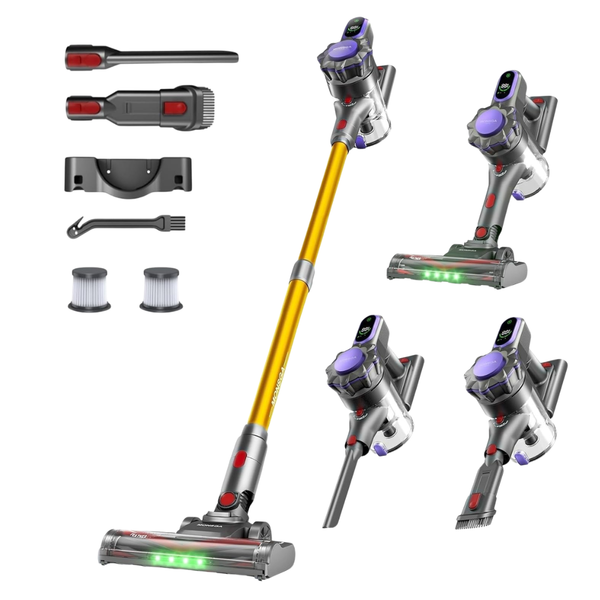 Cordless Stick Handheld Vacuum Cleaner With Charging Dock