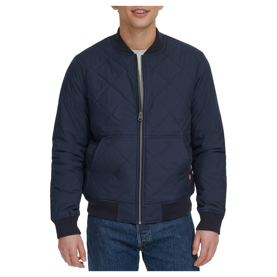 Levi's Men's Diamond Quilted Bomber Jacket