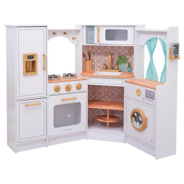 KidKraft Ultimate Corner Wooden Play Kitchen