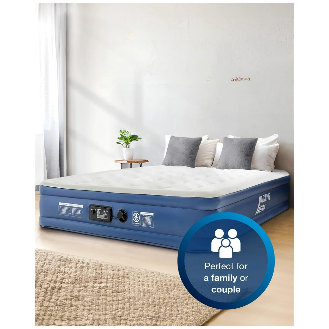 13" Queen Size Air Mattress With Built-in Electric Pump