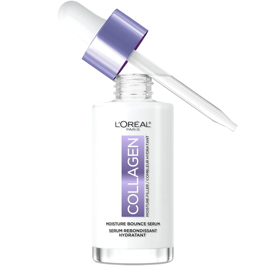 1-Oz L'Oreal Paris Collagen Moisture Bounce Face Serum