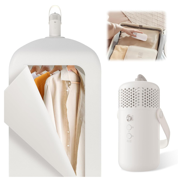 1000W Compact Portable Clothes Mini Dryer With Drying Bag & Hook