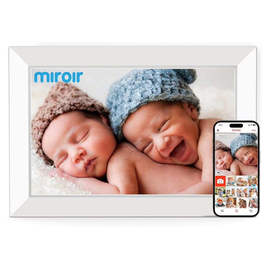 10.1" 1280 x 800 HD IPS Touch WiFi Digital Photo Frame W/ Frameo App