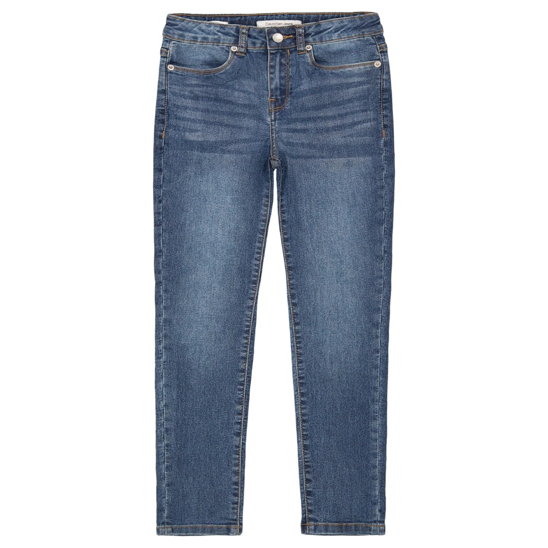 Calvin Klein Girls' Stretch Denim Jeans