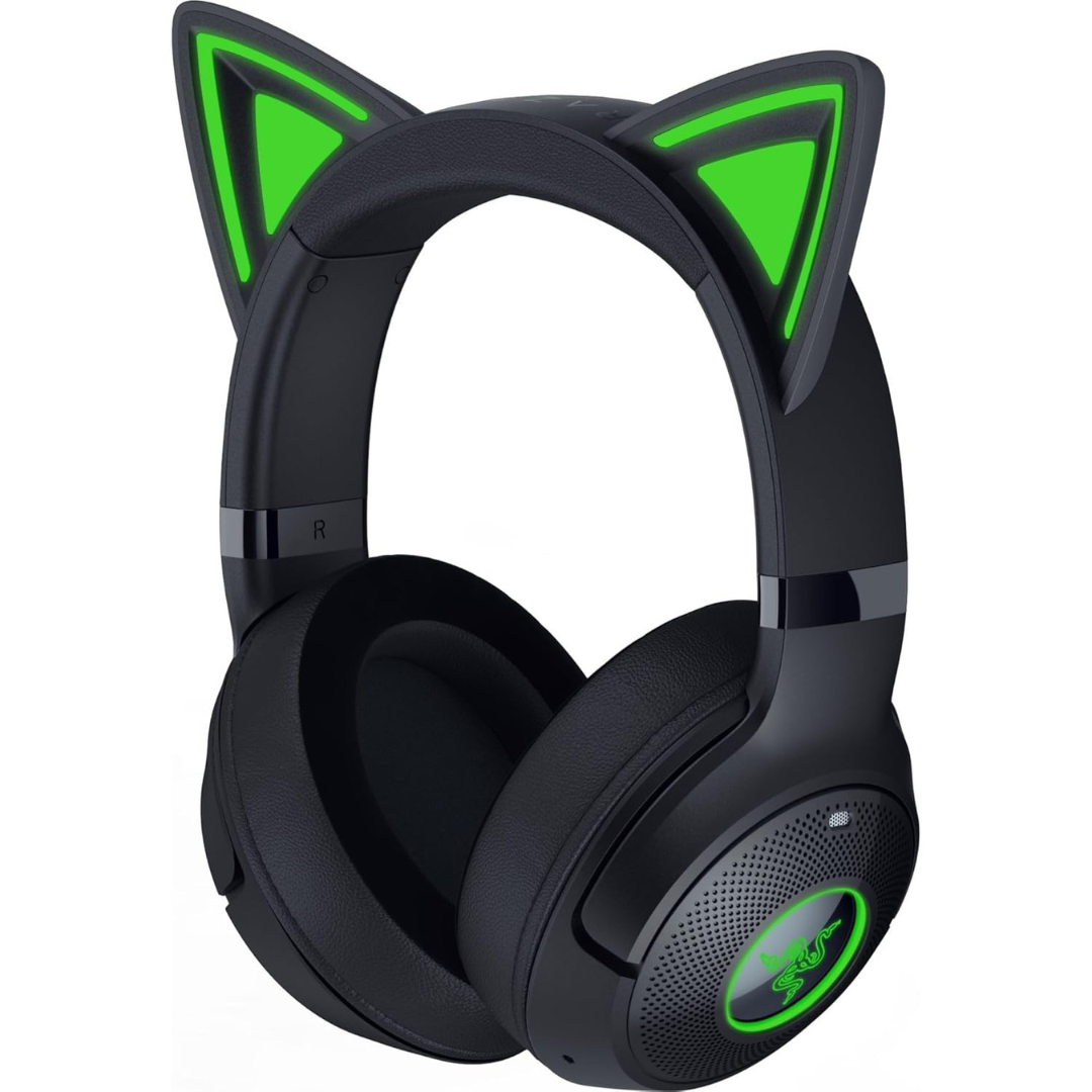 Razer Kraken Kitty Ears & Earcups V2 Bluetooth 5.2 RGB Headset