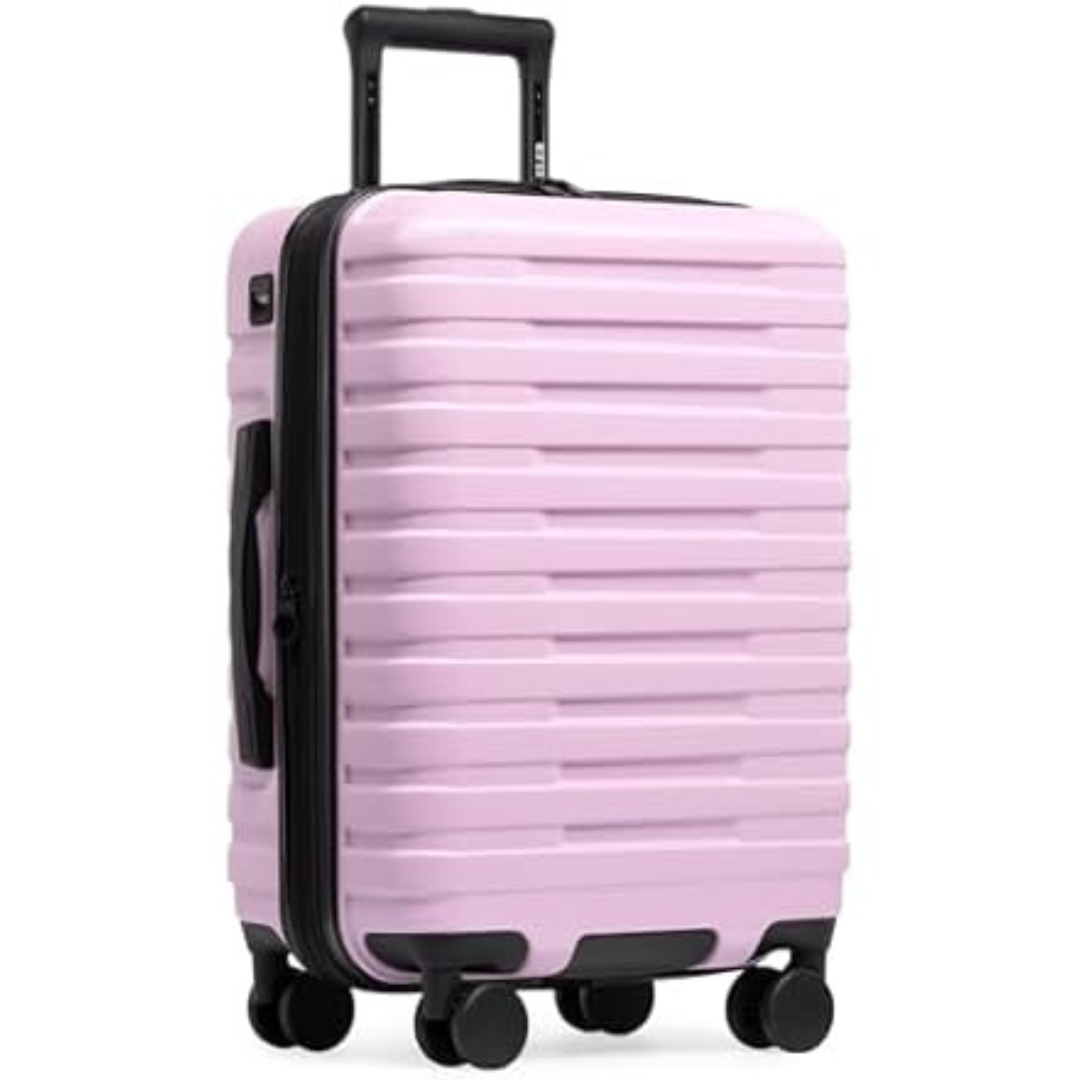 U.S. Traveler 22" Boren Expandable Hardside Luggage w/8 Spinner Wheels
