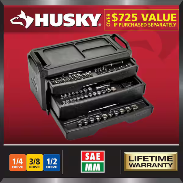 280-Piece Husky Mechanics Tool Set