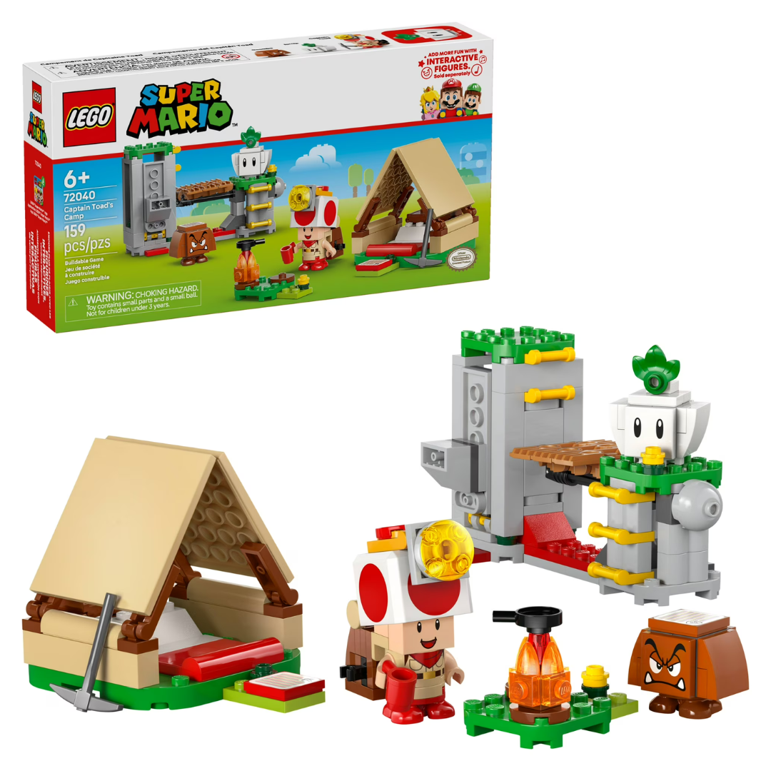 LEGO Super Mario Captain Toads Camp Building Toy (72040)
