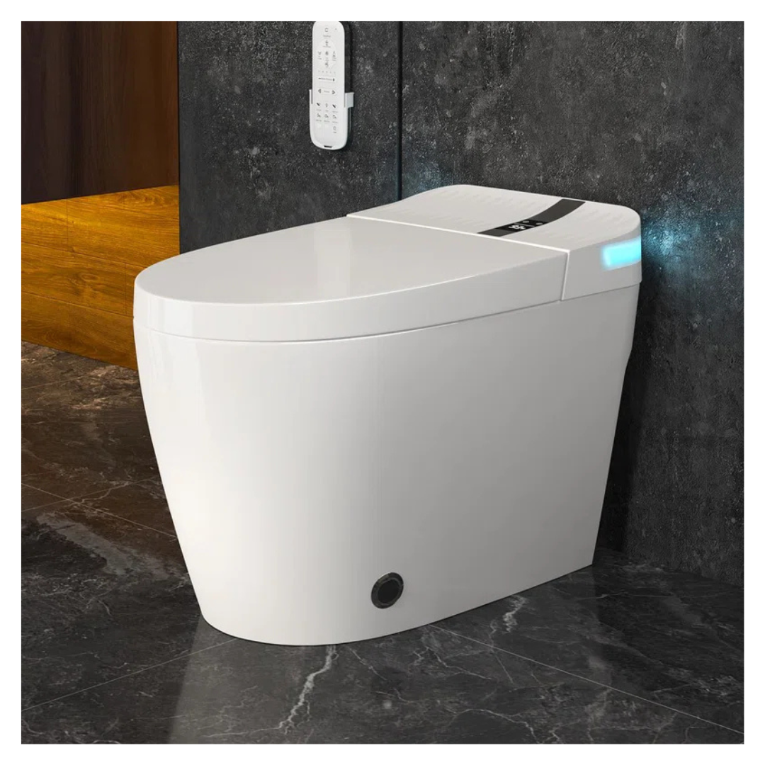 Eridanus Brooklyn II Elongated Smart Bidet Toilet With Heated Seat
