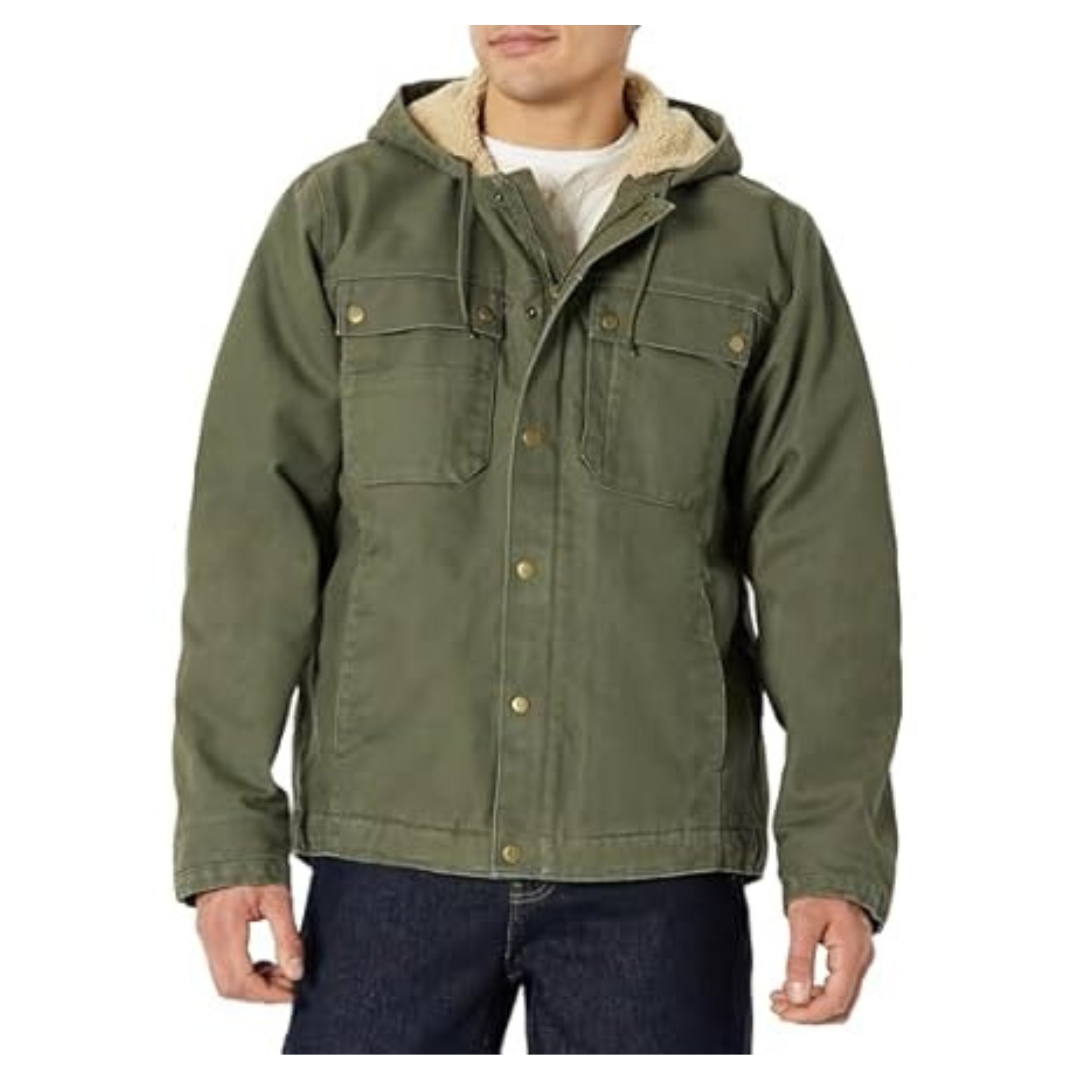 Amazon Basics Men's Insulated Hooded Workwear Jacket (Various)