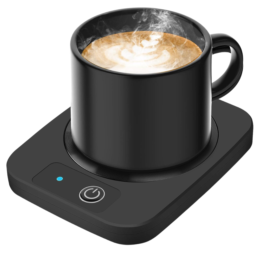 Smart Electric Cup Warmer With Metal Panel