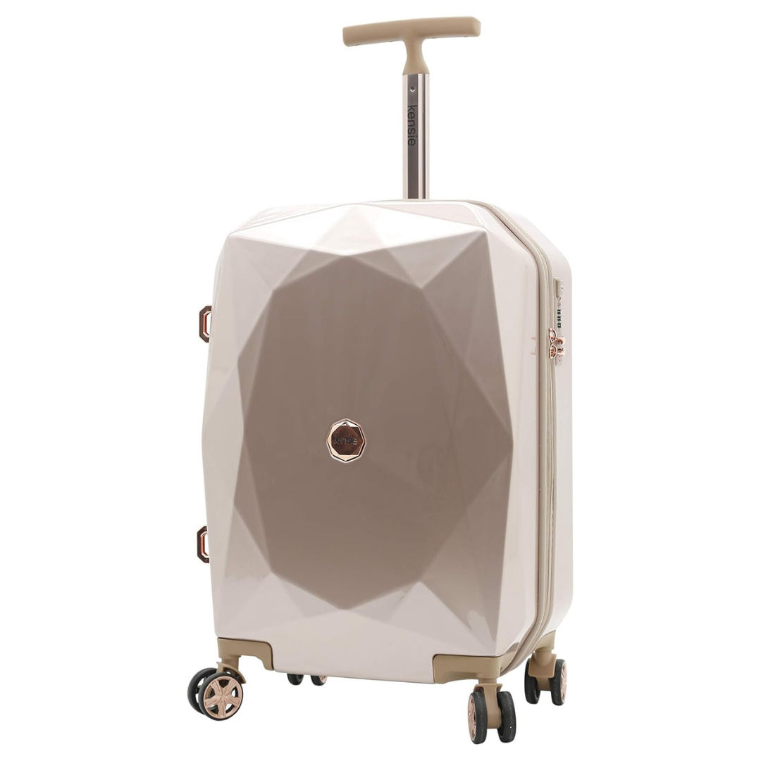 Kensie Women's 20" Carry-On Gemstone Luggage