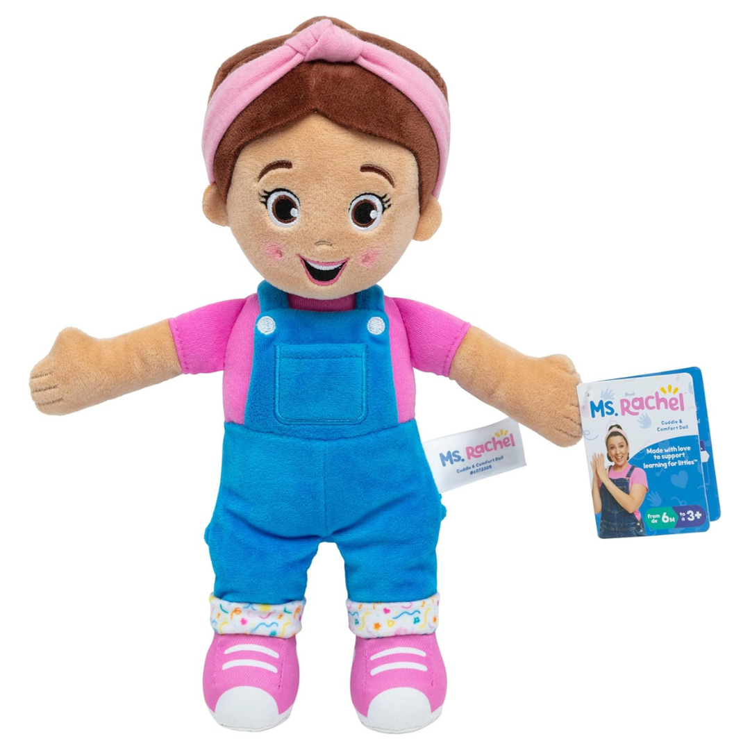 Ms. Rachel Official Cuddle & Comfort 11" Premium Plush Doll