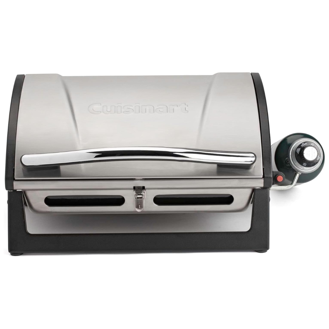 Cuisinart Grillster Portable Stainless Steel Compact BBQ Grill