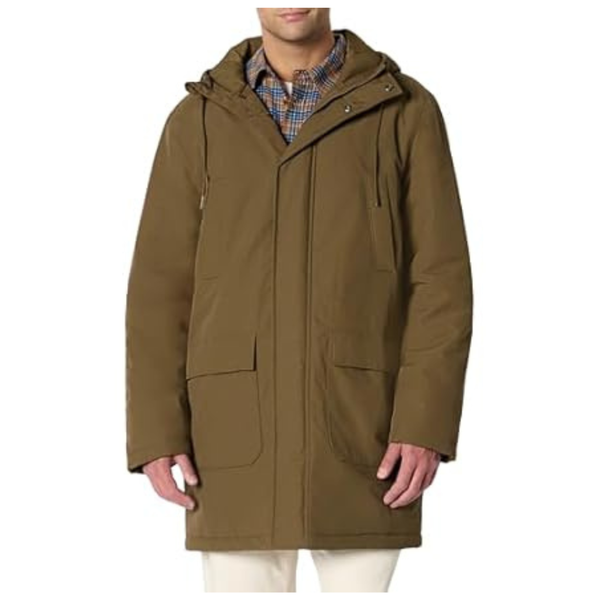 Amazon Essentials Men's Modern Oversized-Fit Parka Jacket