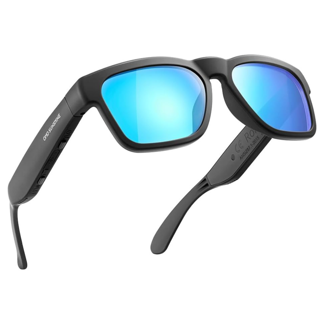 OhO Unisex Smart Polarized Sunglasses With Bluetooth Speaker