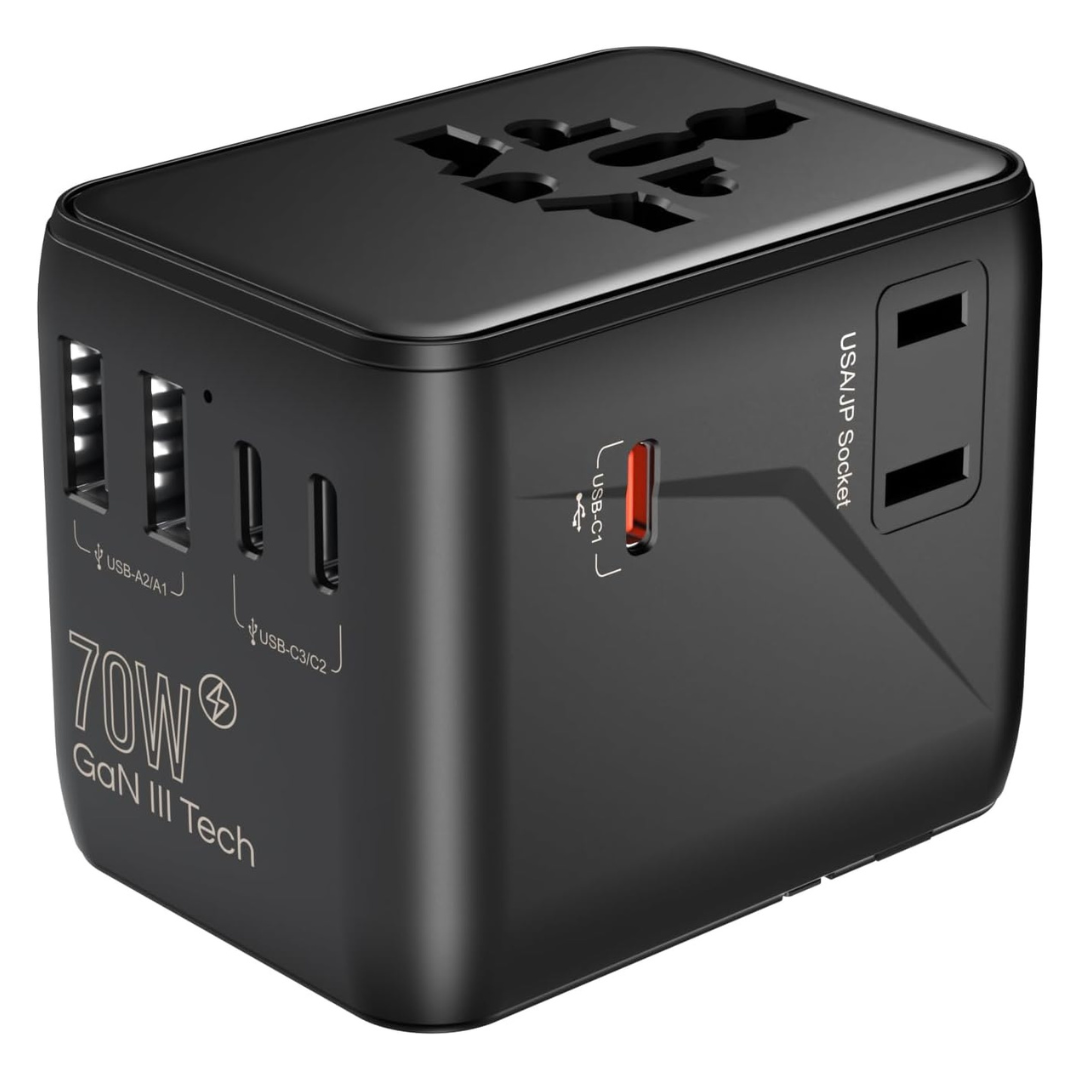 Hichor 70W Universal Travel Adapter