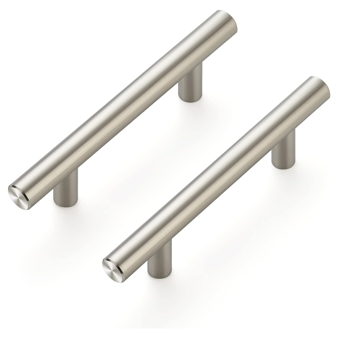 30-Pack Ravinte 5" Brushed Nickel Stainless Steel Kitchen Drawer Pulls