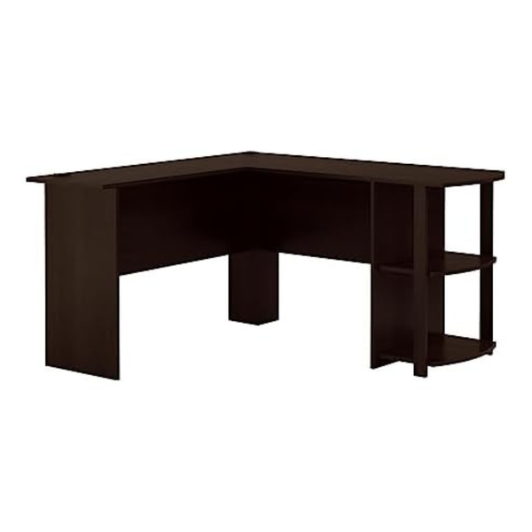 Ameriwood Home Dakota L-Shaped Desk With Bookshelves