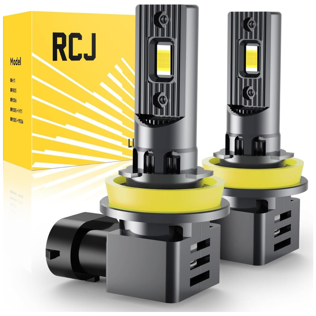 2-Pack H8 H9 H16 100W 30000LM Super Bright Fog Bulbs