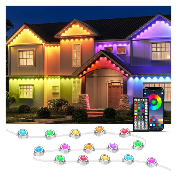 100FT RGB LED IP67 Waterproof Permanent Lights