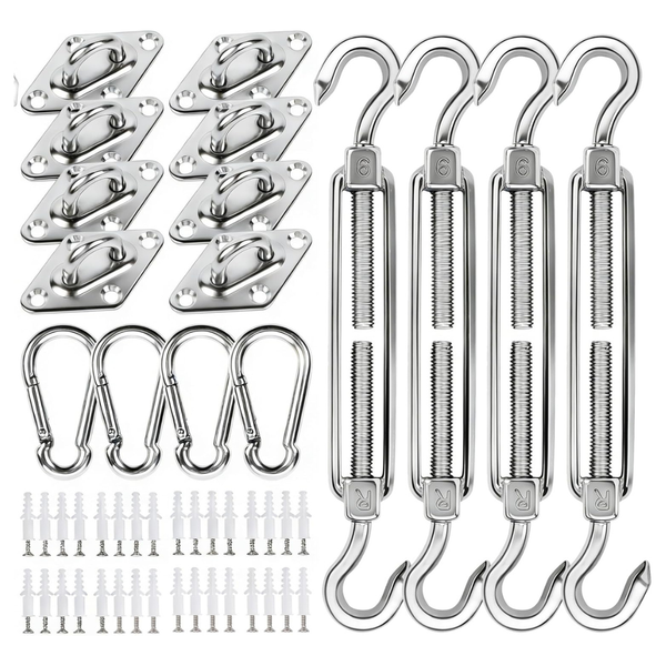 80-Pieces YOFIT Shade Sail Hardware Kit