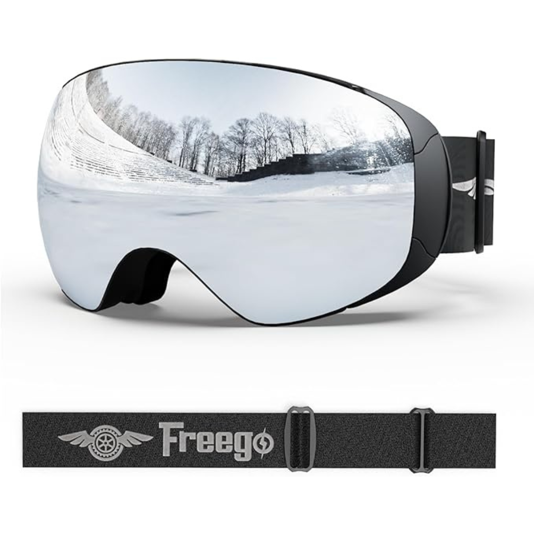 Unisex PRO Interchangeable Lens 100% UV400 Protection Ski Goggles