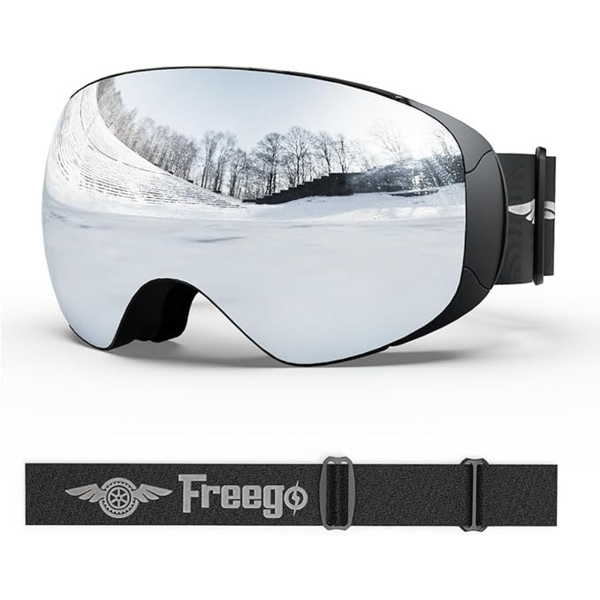 Unisex PRO Interchangeable Lens 100% UV400 Protection Ski Goggles