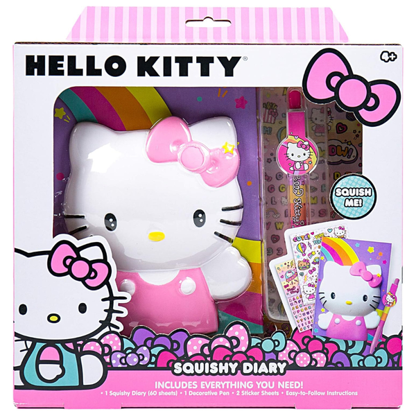 Hello Kitty Create Your Own Squishy Diary Kit