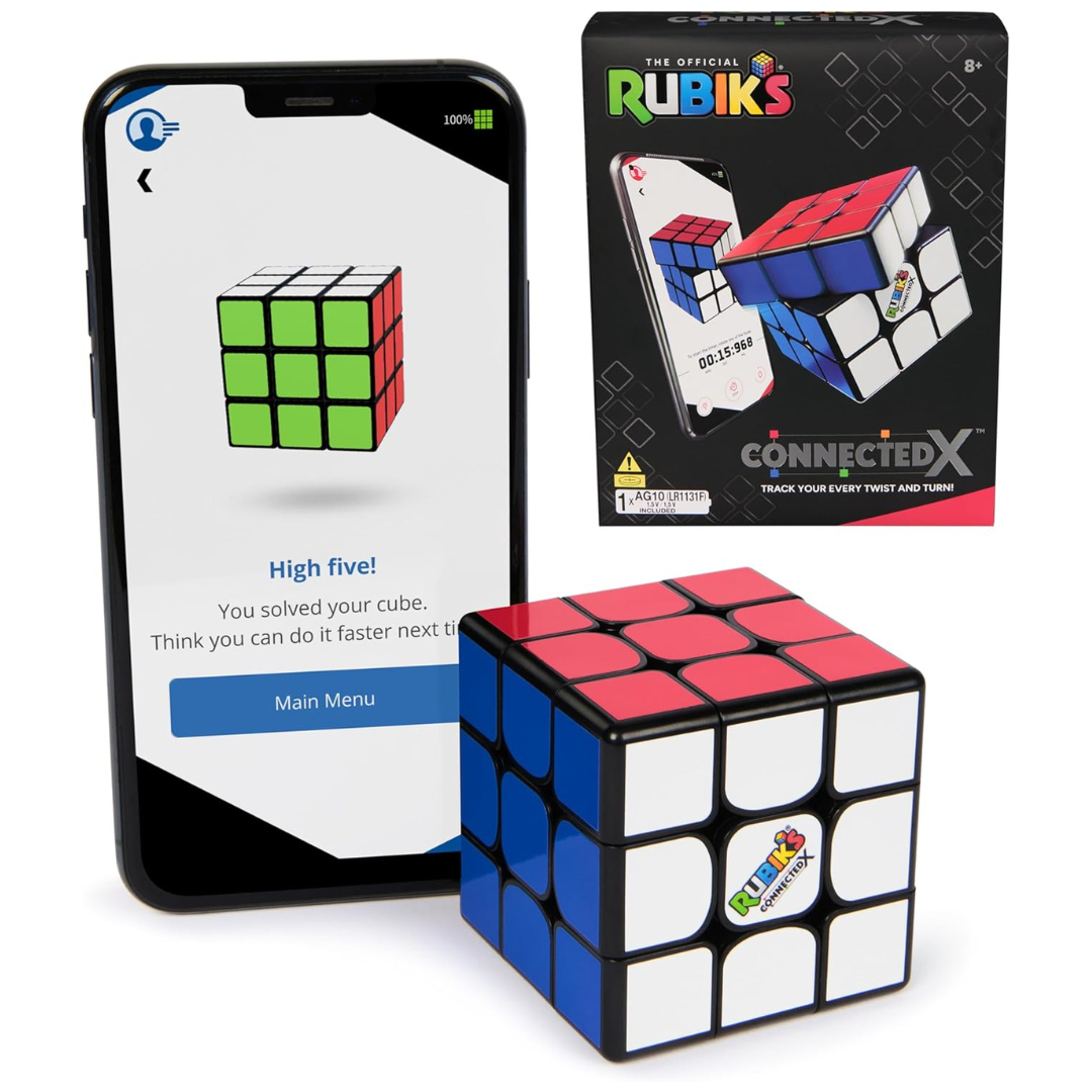 Rubik's Bluetooth-Enabled 3x3 Speed Rubik's Cube ConnectedX Toy