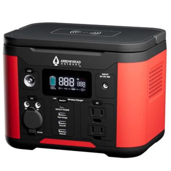 Outdoor 296w Portable Power Station Lithium Solar Generator