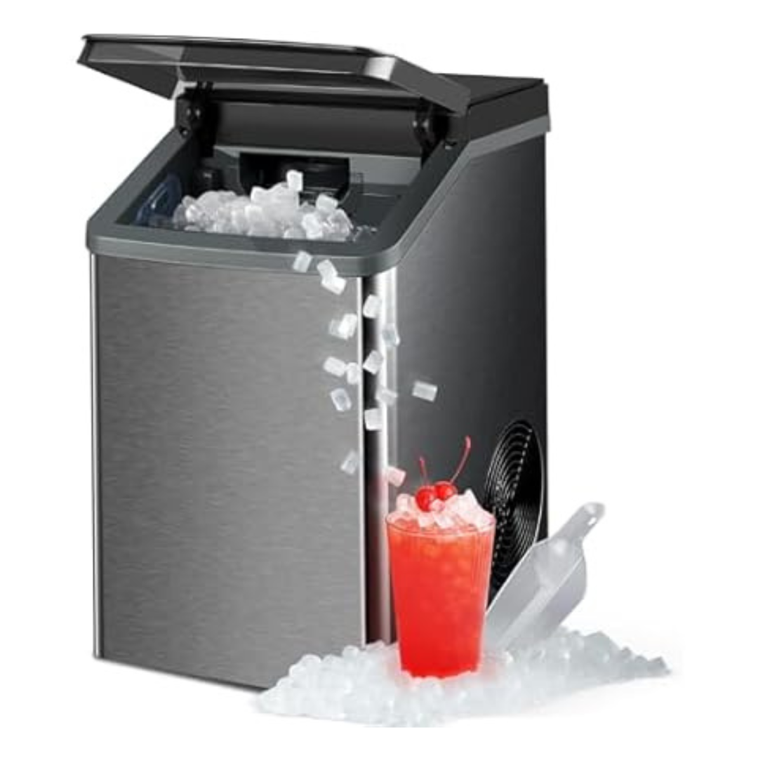 Gevi KNOVA 40lbs/24H Portable Nugget Ice Maker Machine