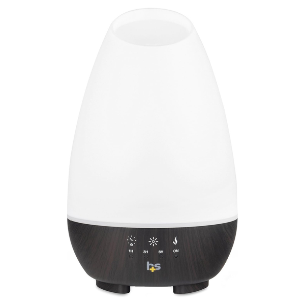HealthSmart 500ML Essential Oil Diffuser W/ Timer & LED Lights