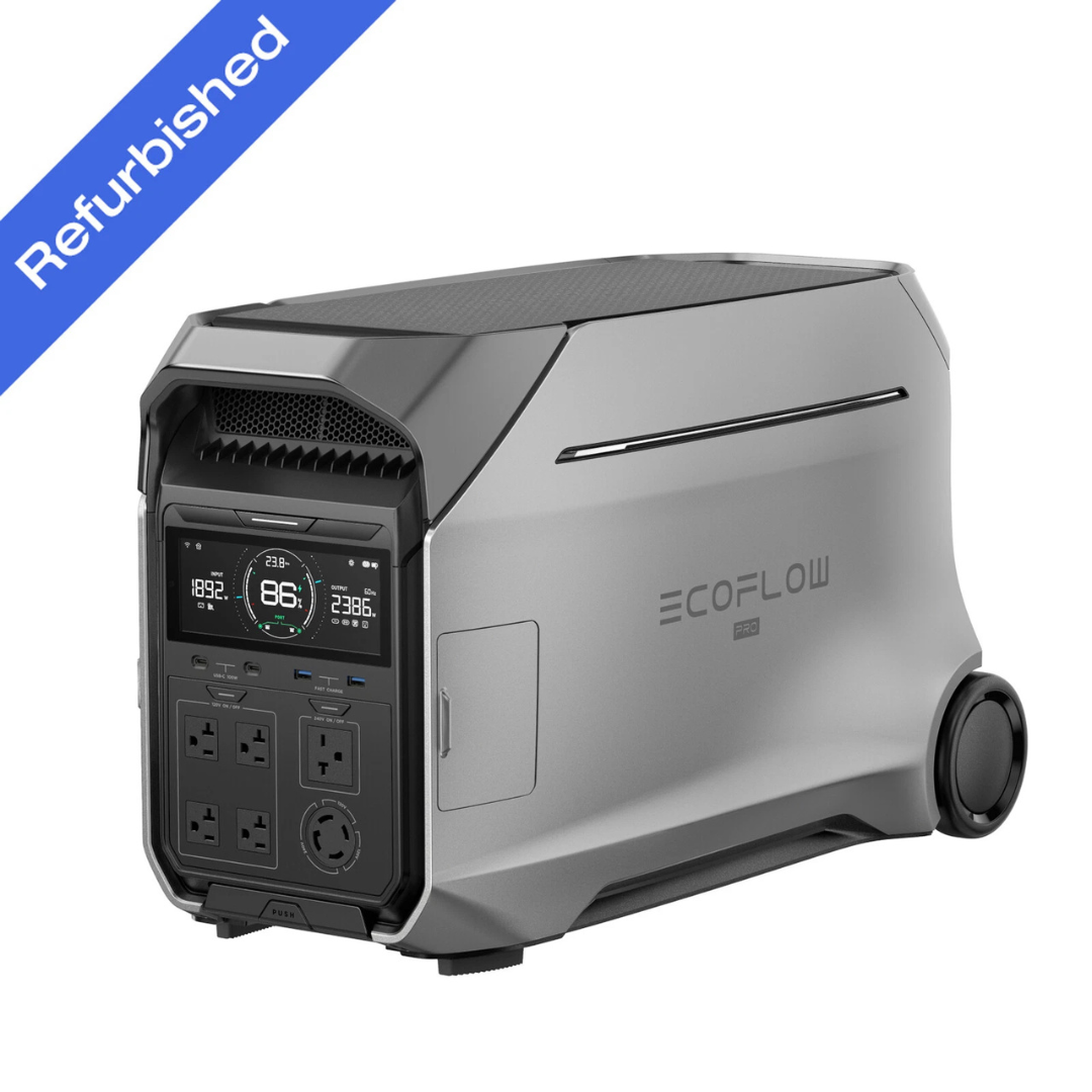 Ecoflow Delta Pro 3 4000Wh LFP Battery Portable Power Station [Certified Refurb]