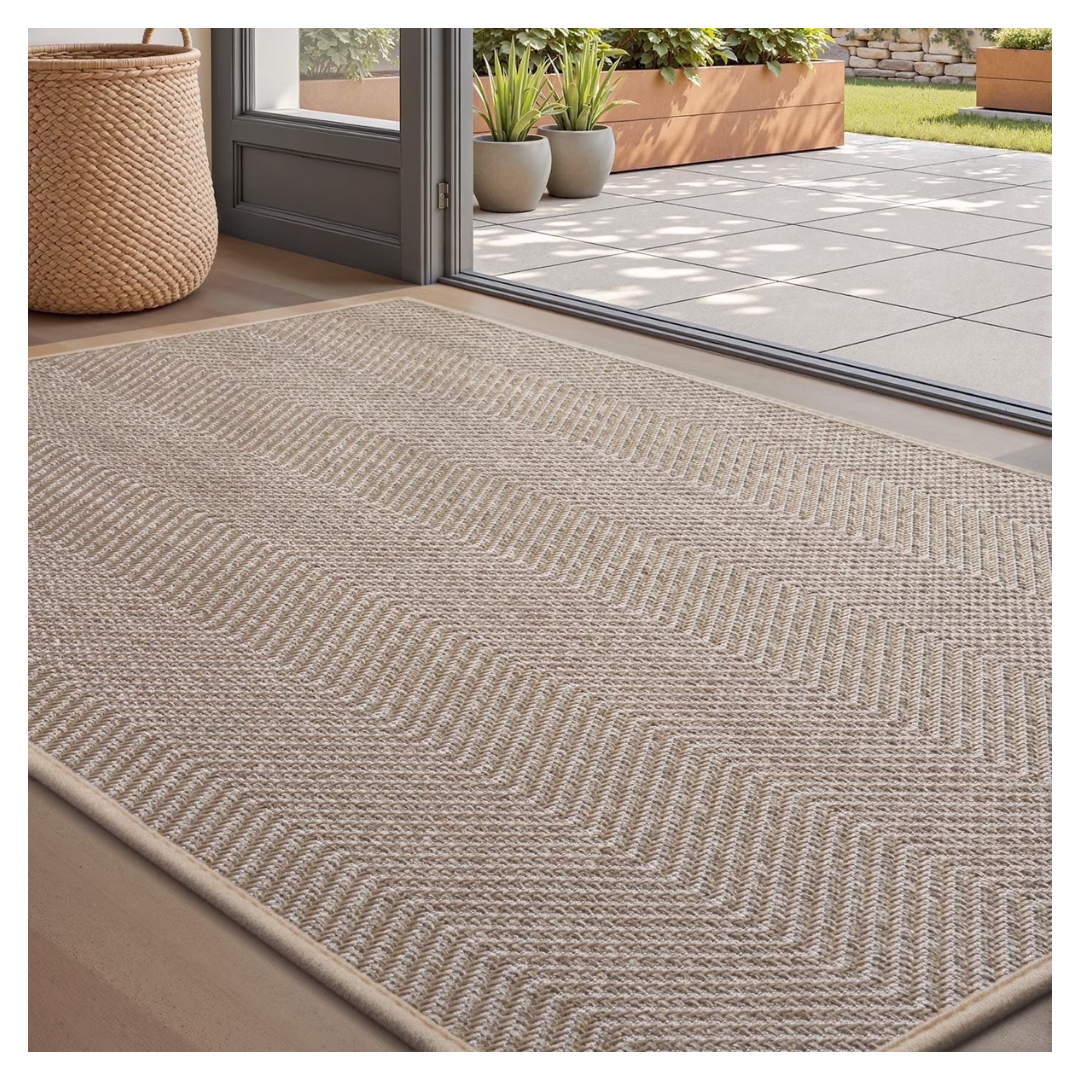 17" x 30" Non Slip Rubber Welcome Door Mats