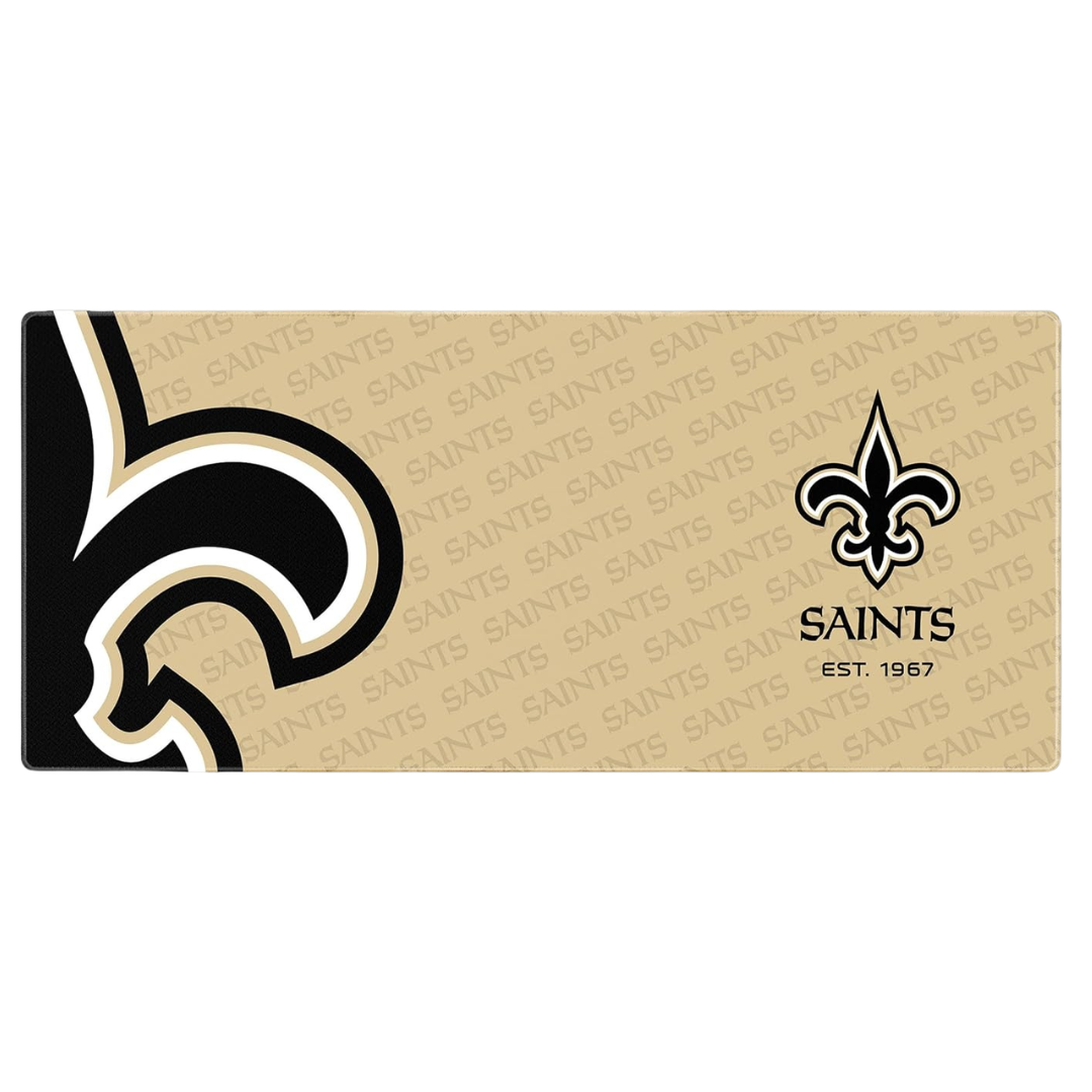 YouTheFan NFL New Orleans Saints Logo Series Desk Pad