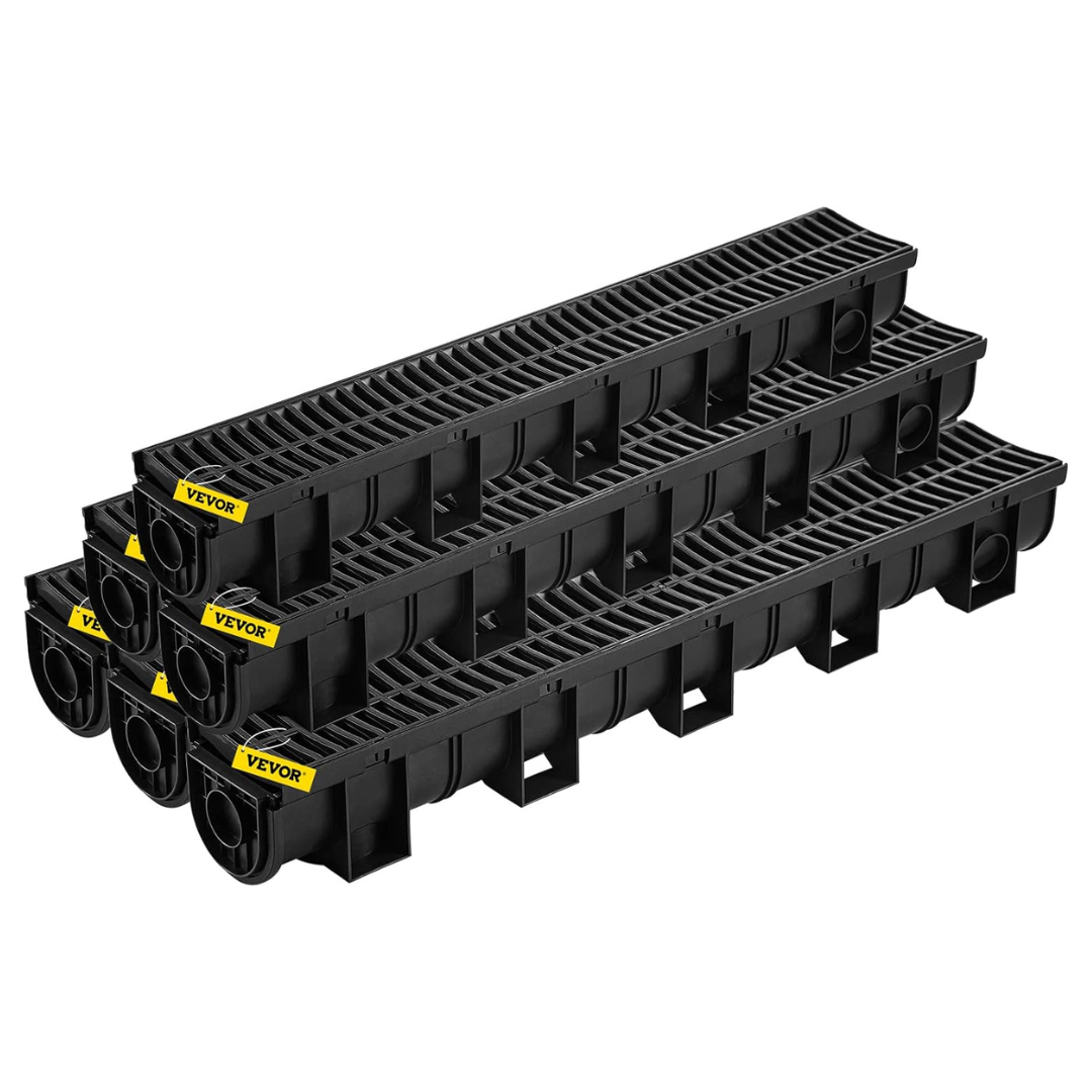 6-Pack Vevor Driveway Trench Drain System