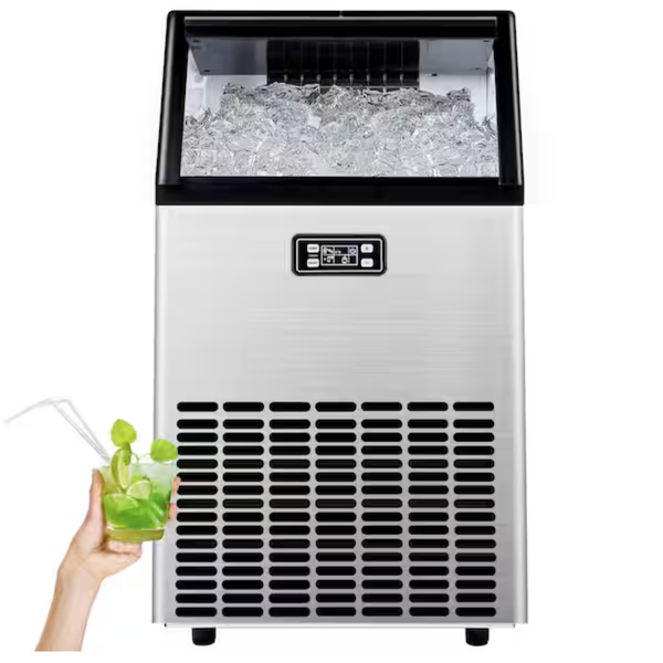17.5" 100 lb./24H Freestanding/Undercounter Commercial Ice Maker