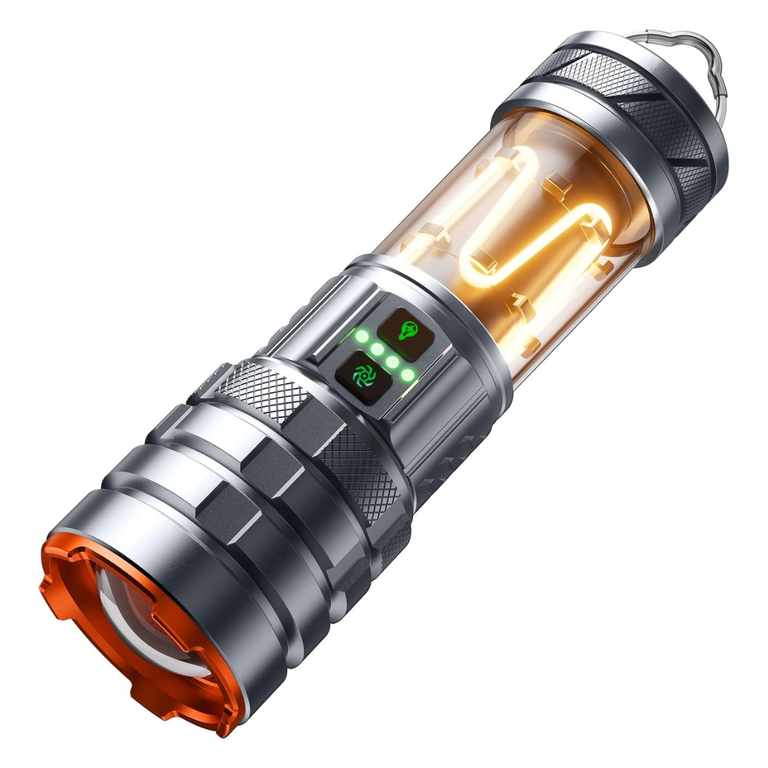 5000mAh Rechargeable Super Bright Camping Flashlight
