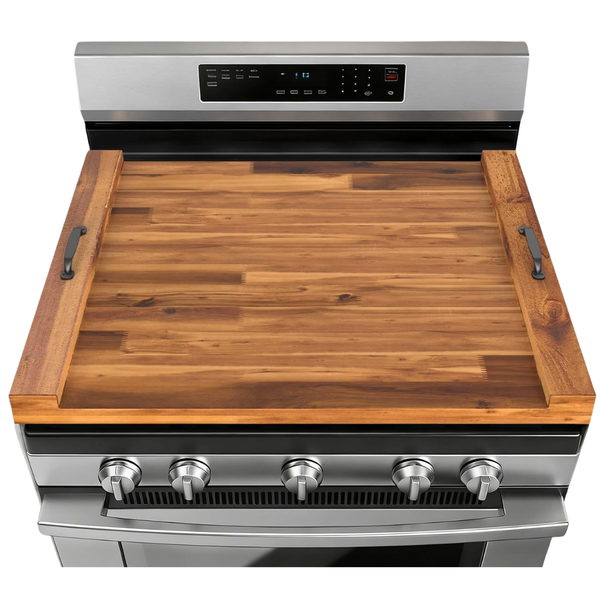 22" x 29.5" Noodle Board Stove Cover With Handles (2 Colors)