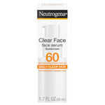 1.7-Oz Neutrogena SPF 60 Clear Face Serum Sunscreen W/ Green Tea