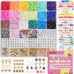 BestNow Clay Beads Bracelet Making Kit (5000-Piece)