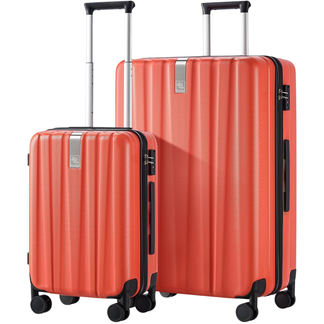 2-Piece Lightweight Carry On Luggage Sets With Wheels (20/29)