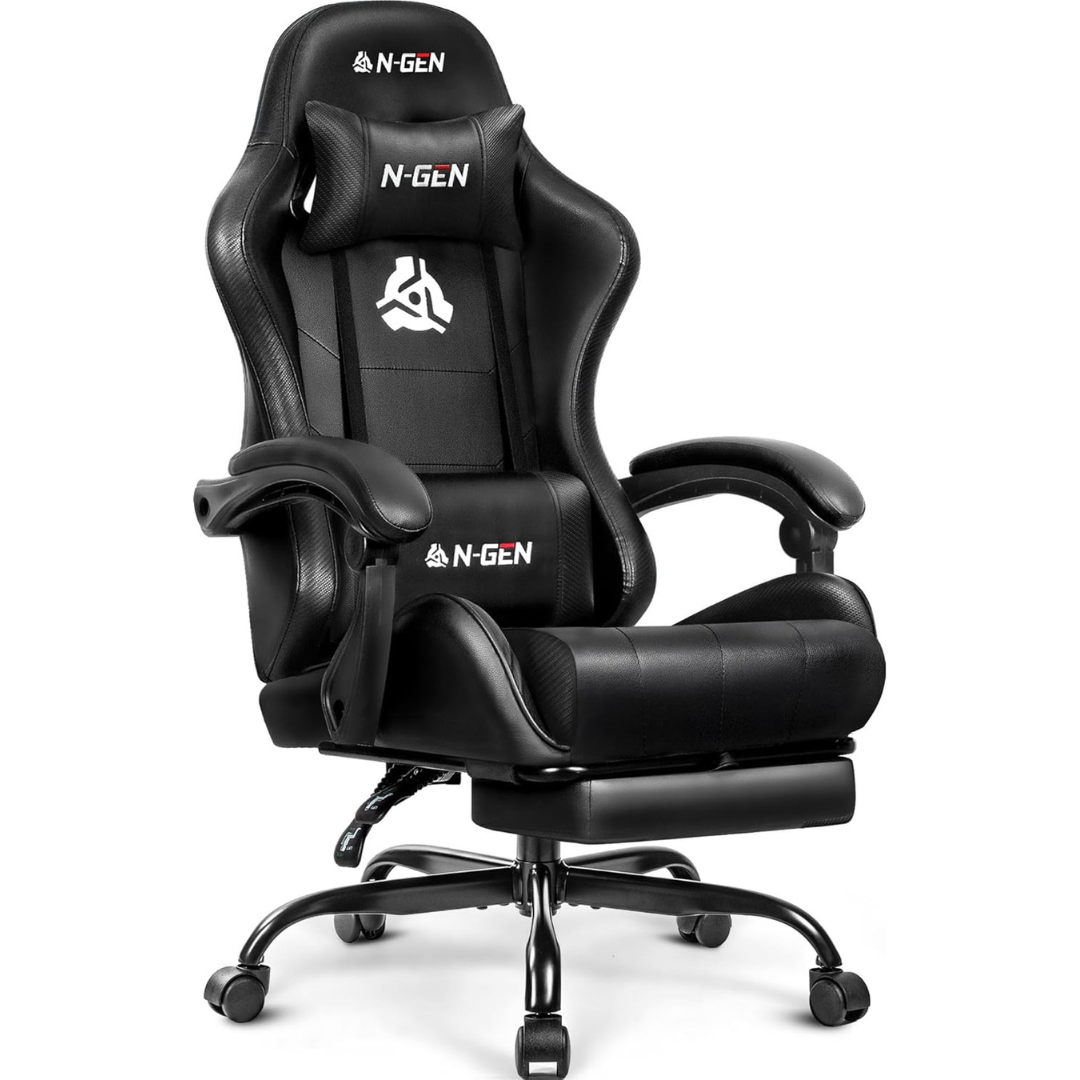 N-GEN GAMING High Back Recliner Video Gaming Chair