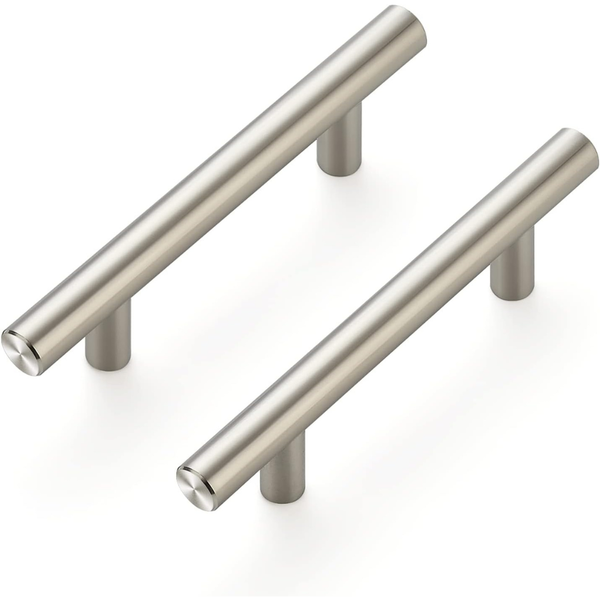 30-Pack Ravinte 5" Brushed Nickel Stainless Steel Kitchen Drawer Pulls