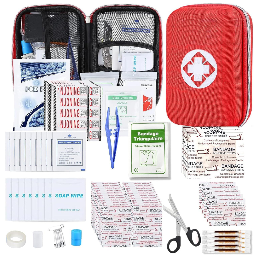 276-Piece Emergency Safety & Survival Basic First Aid Kit (Various)
