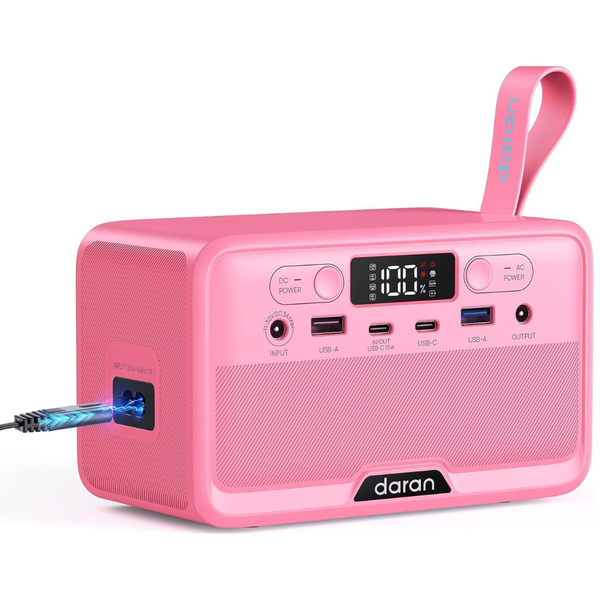 28000mAh LiFePO4 Battery 100W Solar Power Station