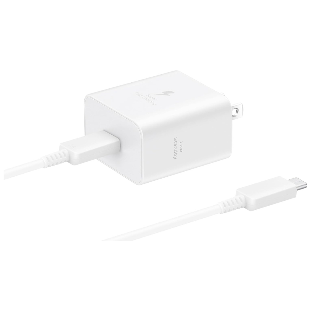 Samsung 45W Wall Charger Power Adapter With Cable Included, Super Fast Charging