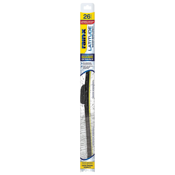 Rain-X 5079281-2 Latitude 2-In-1 Wiper Blades, 26" Windshield Wipers